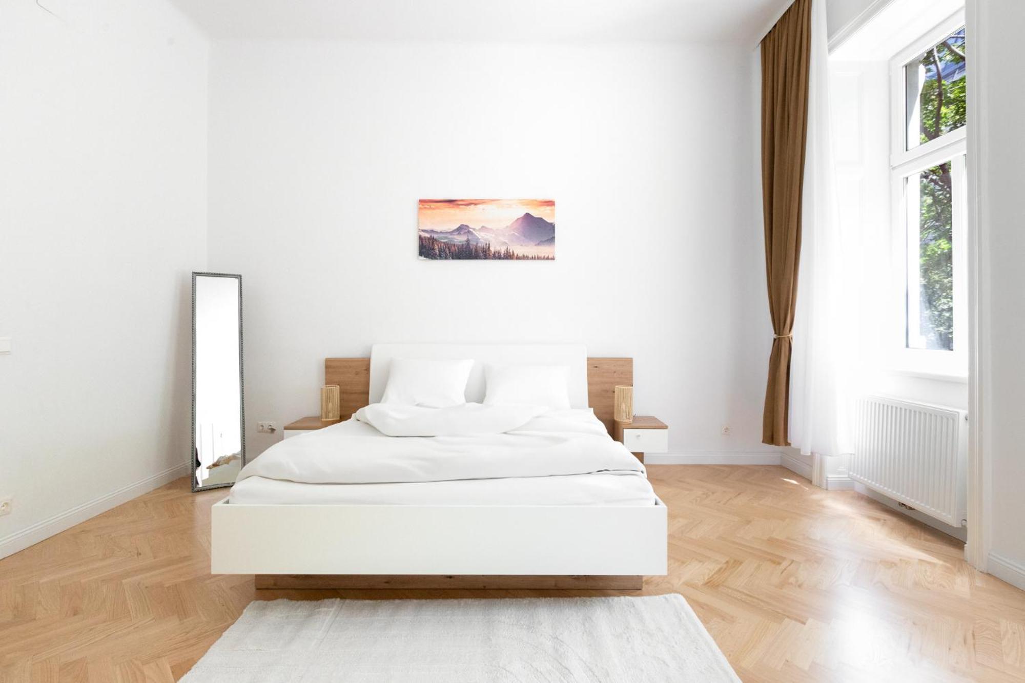 Stilvolle 2 Zimmer Apartment Im Wiener Altbaustil Nahe Donaukanal 外观 照片