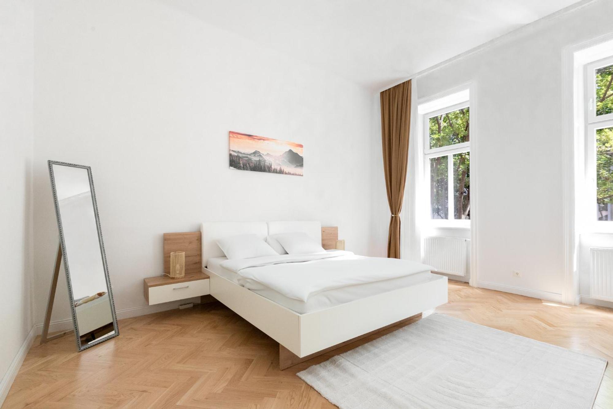 Stilvolle 2 Zimmer Apartment Im Wiener Altbaustil Nahe Donaukanal 外观 照片