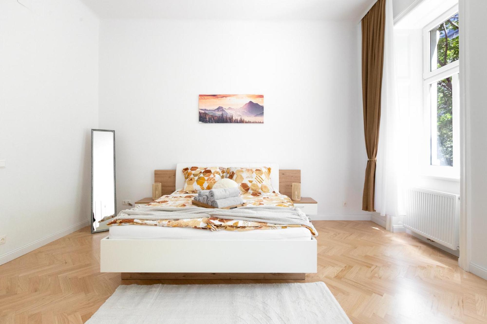 Stilvolle 2 Zimmer Apartment Im Wiener Altbaustil Nahe Donaukanal 外观 照片