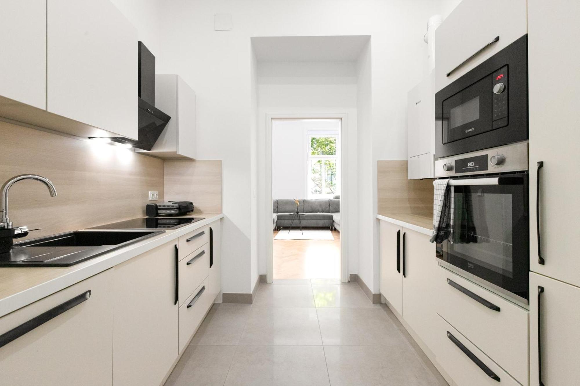 Stilvolle 2 Zimmer Apartment Im Wiener Altbaustil Nahe Donaukanal 外观 照片