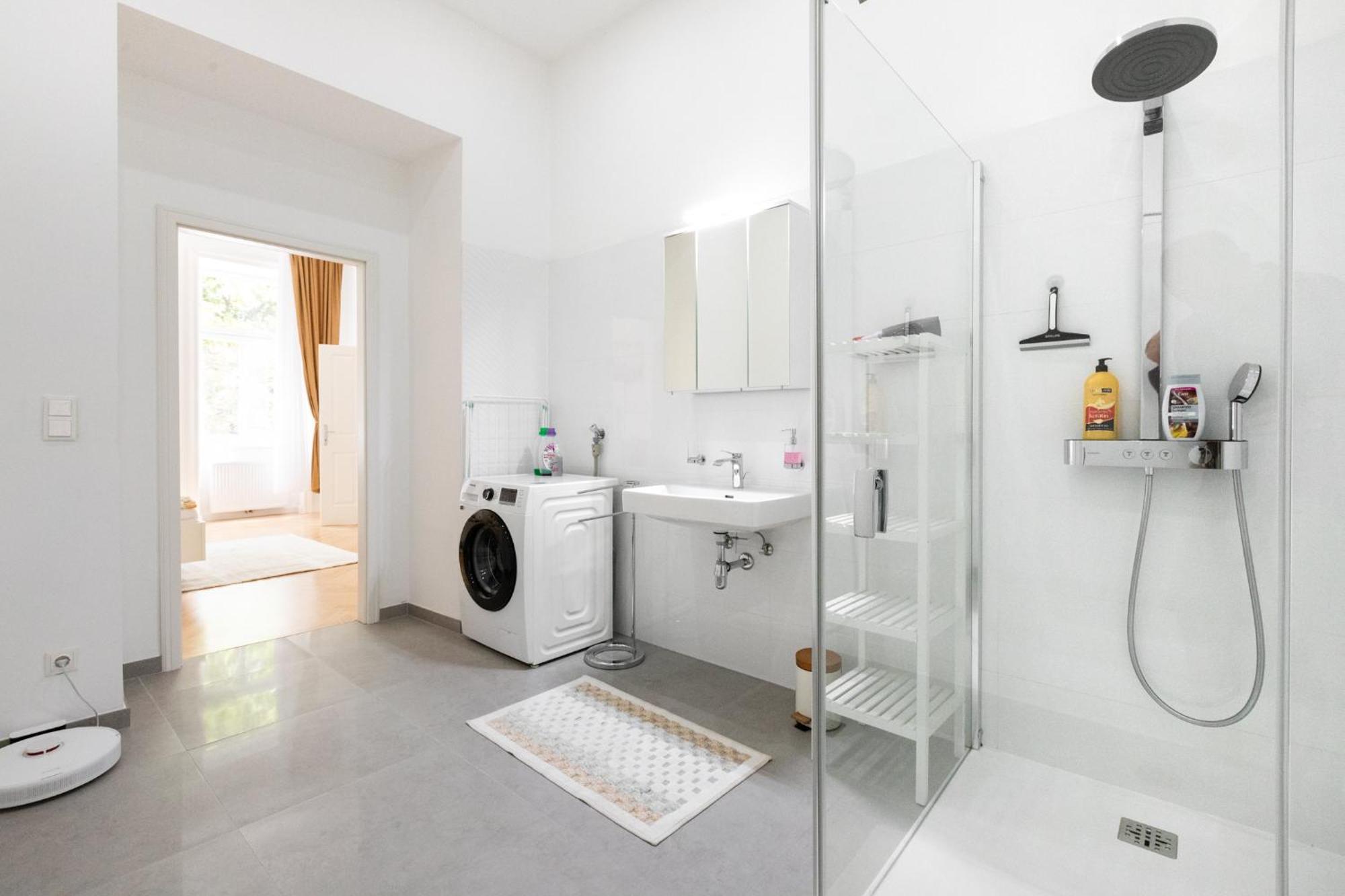 Stilvolle 2 Zimmer Apartment Im Wiener Altbaustil Nahe Donaukanal 外观 照片