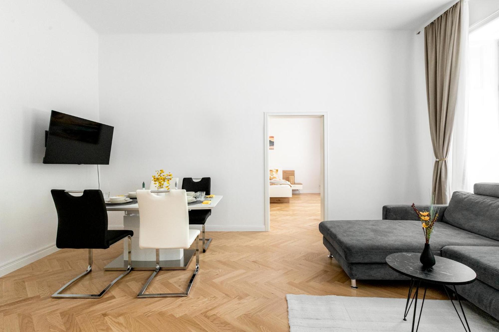 Stilvolle 2 Zimmer Apartment Im Wiener Altbaustil Nahe Donaukanal 外观 照片